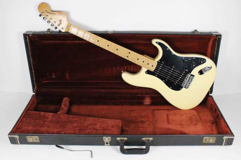 1978-1979 Vintage Fender Stratocaster Olympic White Maple Fretboard Strat USA 1970s USA ~All Original~ image 1