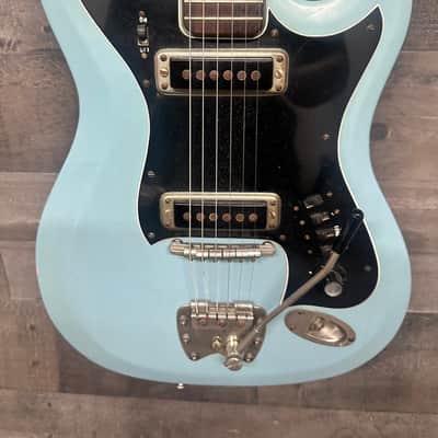 Hagstroom 11 Electric Guitar 1967 Light Blue image 1