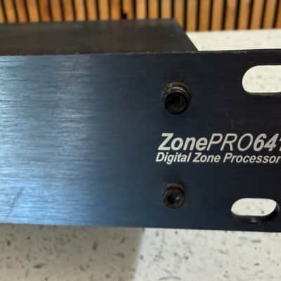dbx ZonePRO 641 Digital Zone Processor – Commercial Audio DSP – 1U Rackmount image 2