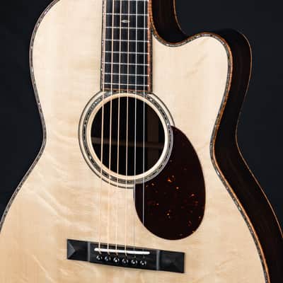 Santa Cruz 00-42 Cutaway African Blackwood and Bearclaw German Spruce Custom Used (2024) image 8