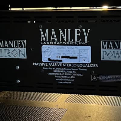 Manley Labs Massive Passive Mastering Version Stereo Tube Equalizer 2020 - Purple image 2