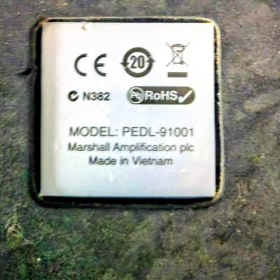 Marshall M-PEDL-91001 Amp Footswitch 2 button+ LEDs 2010s - Black image 2