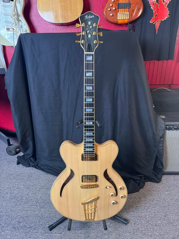 Hofner Very Thin Classic German Natural image 1