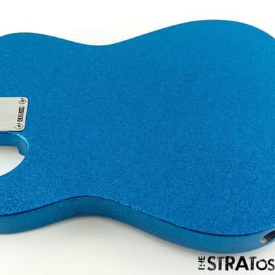 Fender J Mascis Road Worn Tele BODY & HARDWARE, Telecaster Bottle Rocket Blue image 3