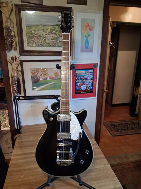 ~Gretsch Black Beauty Electromatic Double Jet with Bigsby ~ Model G5245T~ image 1