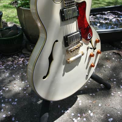 Epiphone Sheraton II Early 90s white / gold hardware image 3