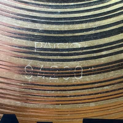 Paiste 14" Sound Formula Crystal Crash Cymbal 1999 - VIDEO image 6
