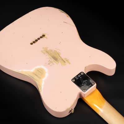 2021 Fender Custom Shop ‘67 Telecaster Heavy Relic - Shell Pink | USA Vintage 1967 CBS Ära Reissue Esche Korpus 3,23kg | CoA OHSC Bild 14
