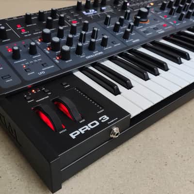 Sequential Pro 3 Synth + professional bag and custom wood side image 9