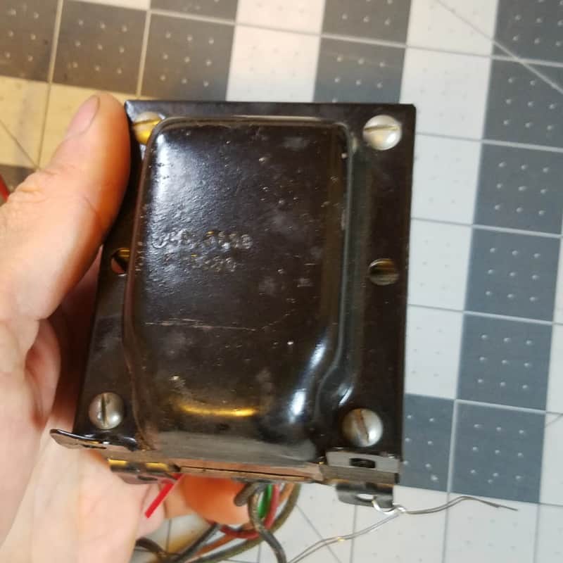 Electronics Components Corporation C9.263C RCA Vintage Power Transformer Tested 215-0-215 / 6.3 V Tu image 1