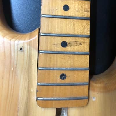 VINTAGE LAWSUIT PROJECT PRECISION BASS 70s - Natural PARTS & REPAIR image 10