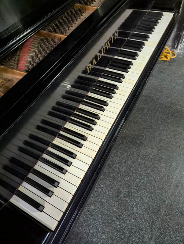 Baldwin SD10 nine foot Concert Grand Piano 70s - Ebony image 1