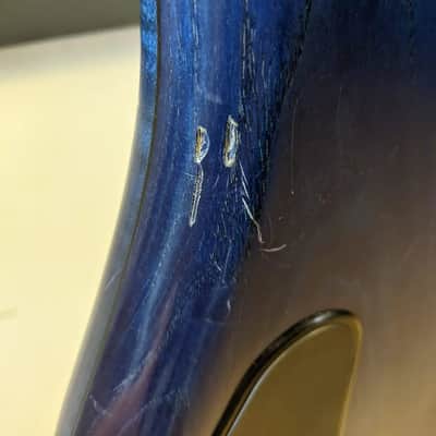 Warwick Streamer LX Jazzman Ocean Blue Oil 2006 Active Electric Bass image 17