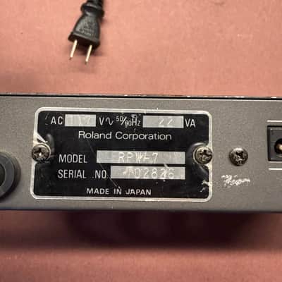 Boss RPW-7 Micro Rack Series Power Supply 1986 - 1991 - Black image 4