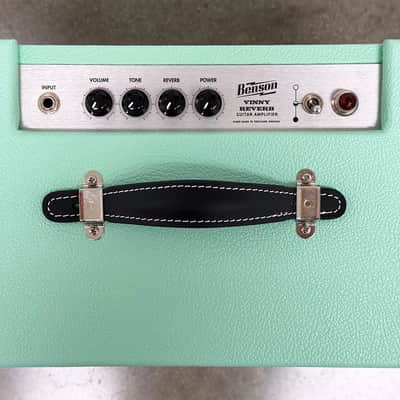 Benson Amps 5w Vinny Reverb Combo Power Scaling Surf Green/White image 3