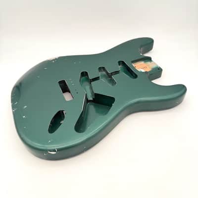 MJT VTJ Jazzmaster body Sherwood Green Nitro | Reverb
