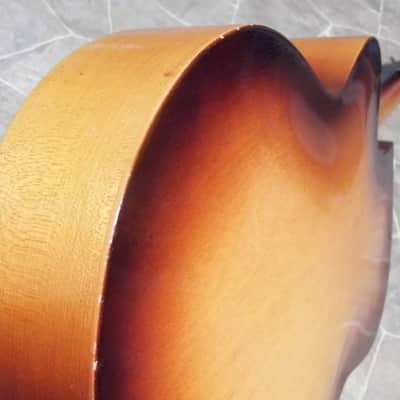 vintage KLIRA Triumphator archtop Jazz GUITAR  Gitarre Germany 1960s image 24