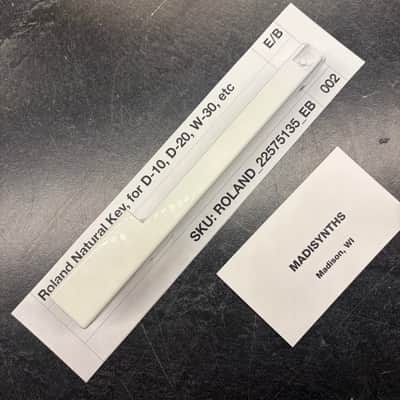 ORIGINAL Roland Replacement E/B Key, Unweighted (22575135) for Juno-1, D-10/20, HS-10, W-30, etc