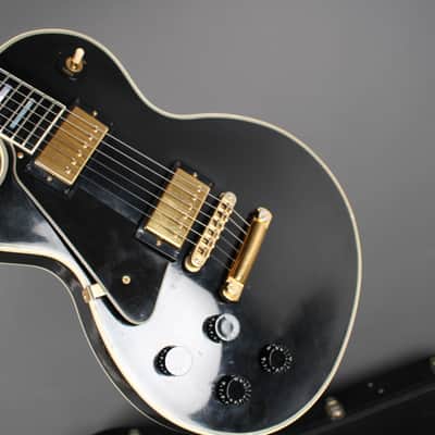 2006 Gibson Les Paul Custom Black Beauty Left Handed *Headstock Repair* image 19
