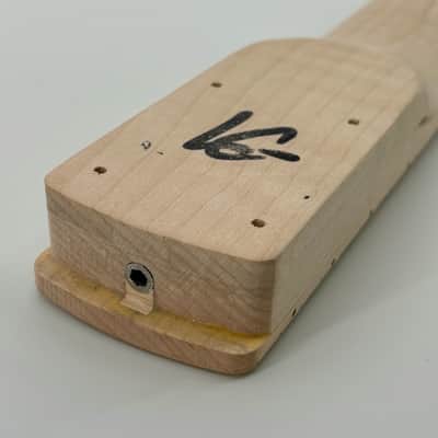LOCKE Custom “HFT” Hot For Teacher EVH Little Guitars Short Scale Body & 5150 Banana Neck =\//-/= image 12