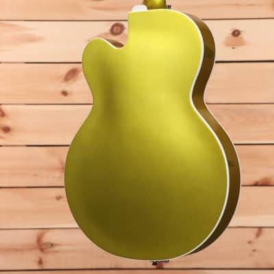 Gretsch G6120T-HR Brian Setzer Signature Hot Rod Hollow Body with Bigsby - Lime Gold - JT22124514 image 8