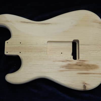40yr Aged Pine Strat Style body - 3lbs #3670  *IMPORT CHARGES INCLUDED image 9