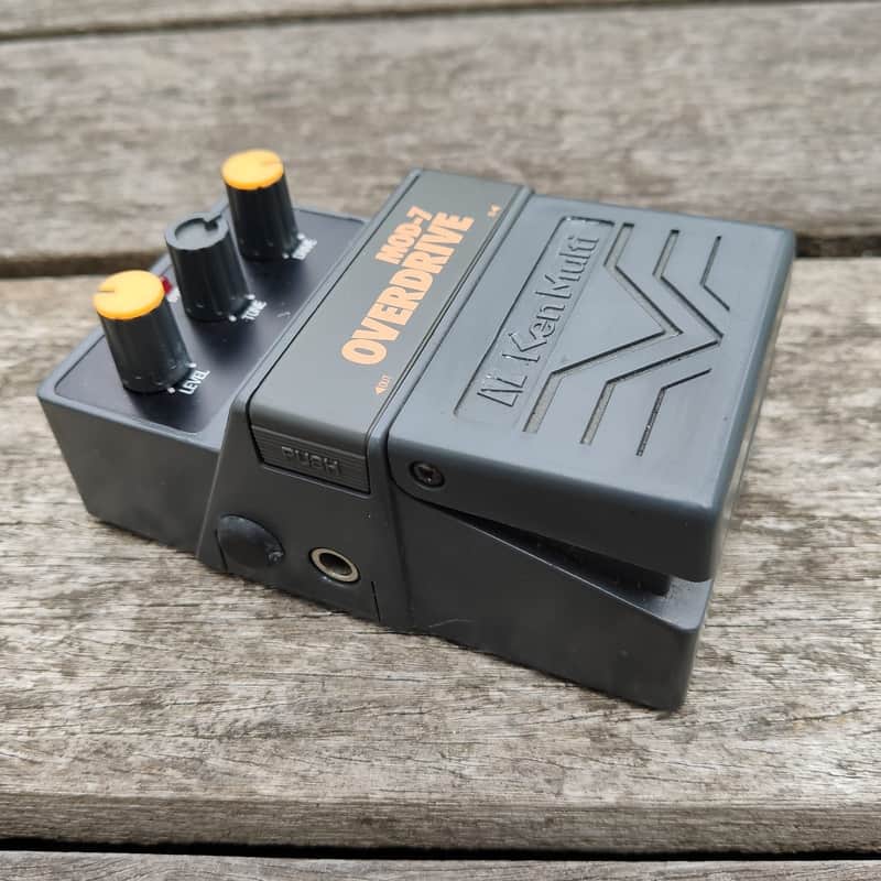 Vintage 4558 Chip Rare Early 80's MIJ Ken Multi Mod-7 Overdrive Pedal 1979-1983 Same As Aria AOD-1 image 1