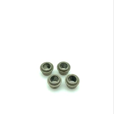 Lot of 4 Vintage Fender? Deluxe Tuner Bushings - Nickel image 1