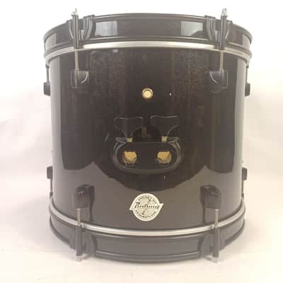 Ludwig 12x16" Questlove Pocket Black Sparkle Bass Drum Kit Kick Bop Jazz Gig Set image 1