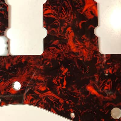 WD Music Jazzmaster Vintage Style 4-Ply Pickguard Tortoise Shell image 4