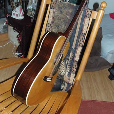Rare 1974 Takamine F-310S, Solid Spruce w/Rosewd-42yrs Old,This one is Relic'd naturally w/age Nice! image 13