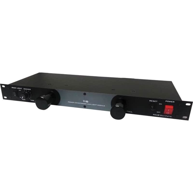 Gem Sound GL99 Rack-Mountable Power Control Module - 8 AC Outlets, Dual Lights image 1