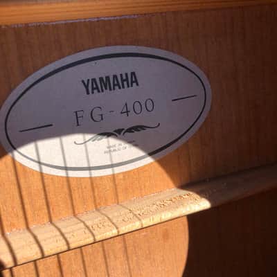 Yamaha FG-400 Acoustic Guitar image 25