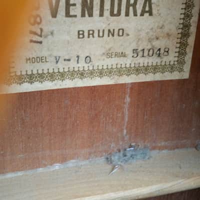 70's Japan Made Ventura Martin 000-18 Copy Flattop Acoustic Guitar image 5