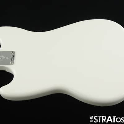 Fender Player II Mustang Bass PJ BODY & HARDWARE PJ Offset Polar White image 2