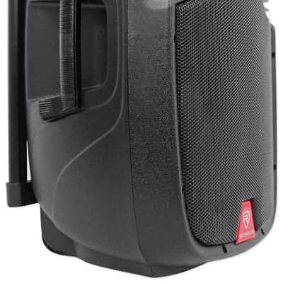 Rockville 12" Portable Karaoke Machine/System w/ (2) Wireless Microphones+LED's image 3