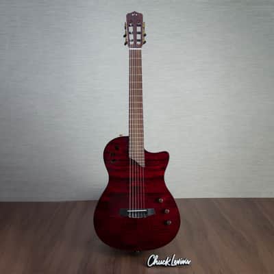 Cordoba Stage Limited Electric Nylon String Guitar - Garnet - Display Model image 2
