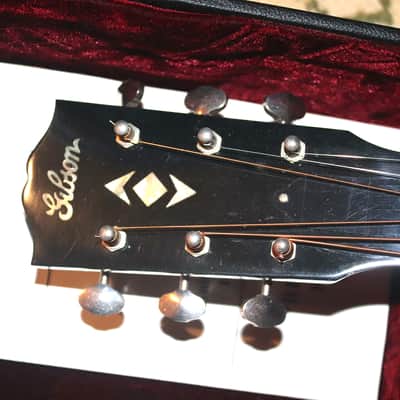 2002 GIBSON LUTHIER'S CHOICE ADVANCED JUMBO (AJ) BRAZILIAN ROSEWOOD CUSTOM SHOP image 11