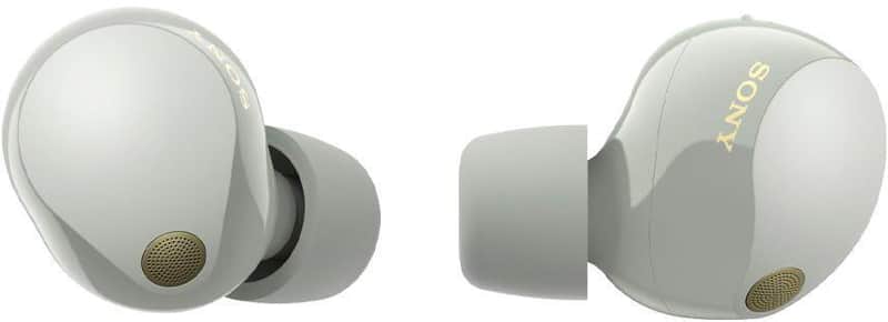 Sony WF-1000XM5 Wireless Noise-canceling Earbuds - Silver image 1