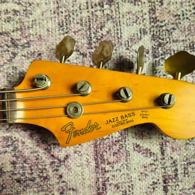 Fender Jazz Bass 1991 - Photo Flame. Made In Japan image 3