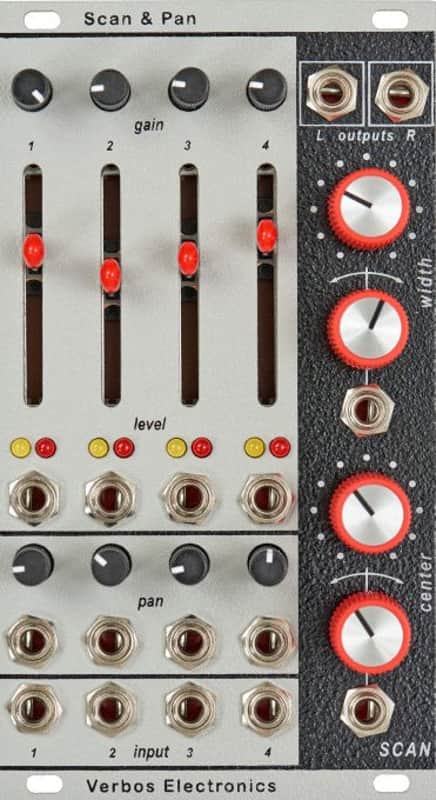 VERBOS ELECTRONICS SCAN AND PAN : USED : [DETROIT MODULAR] image 1