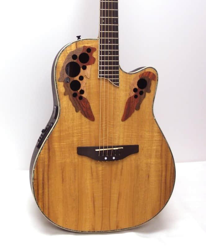 Ovation Celebrity Deluxe CC44-FKOA Acoustic-Electric Guitar - | Reverb