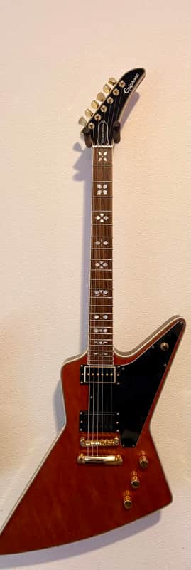 Epiphone Lee Malia Signature Explorer Custom Artisan 2018 - 2019 - Walnut image 1