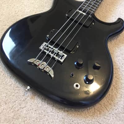 Alembic Spoiler 1983 Black Cliff Burton Metallica 32” Medium Scale Koa Body Maple Neck image 2