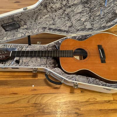 Circle Strings Acoustic Guitar 10-String Walnut and Sinker Redwood Rare Custom image 13