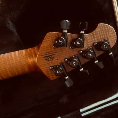 EBMM BFM John Petrucci Signature JP15-6 Trans Gold Japanese Maple image 9