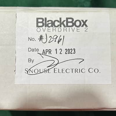 Snouse BlackBox Overdrive 2 2010s - Black image 5