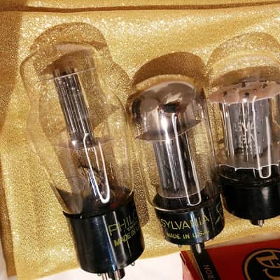 RCA GE etc. 1 (ONE) 5V4G tNOS Balanced Rectifier Vintage Vacuum Tube AT1000 tested 1936 - 1960 image 5