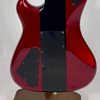 Westone Spectrum FX Set-Neck Super Strat Electric Guitar MIJ Japan 1984 - Candy Apple Red Stripe image 15