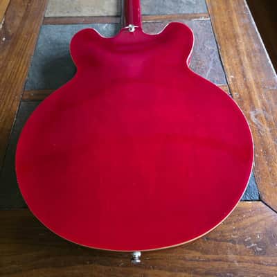 Epiphone Dot CH semi-hollowbody w/ohsc 2014 - cherry red image 2